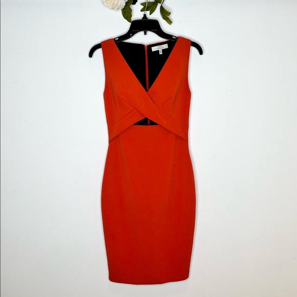 Robert Rodriguez Tech Suiting Cutout Dress - Picture 5 of 14